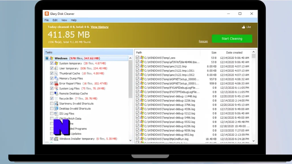 Glary Disk Cleaner Gratis Download Full Terbaru Version