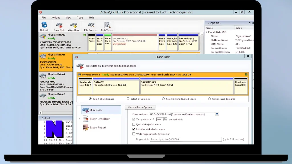 Active@ KillDisk Ultimate Gratis Download Full Terbaru Version Poratble And Multilingual