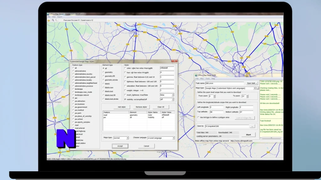 AllMapSoft Offline Map Maker Download Full Terbaru Version Poratble And Multilingual