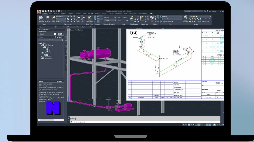 Autodesk AutoCAD Plant 3D Gratis Download Full Terbaru Version Poratble And Multilingual