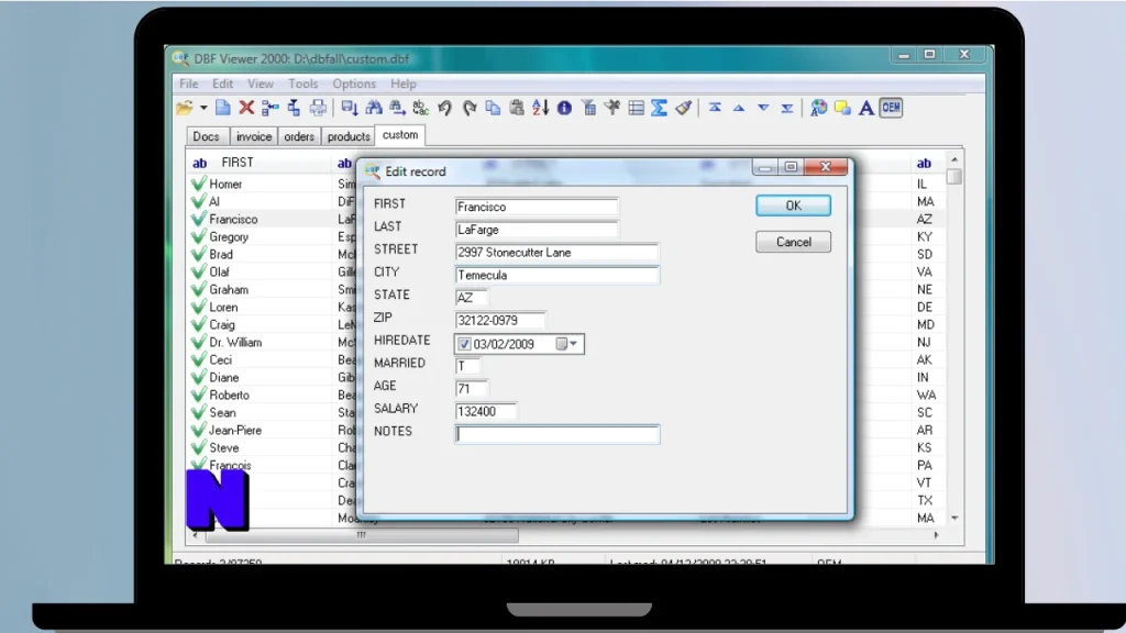 DBF Viewer 2000 Download Full Terbaru Version