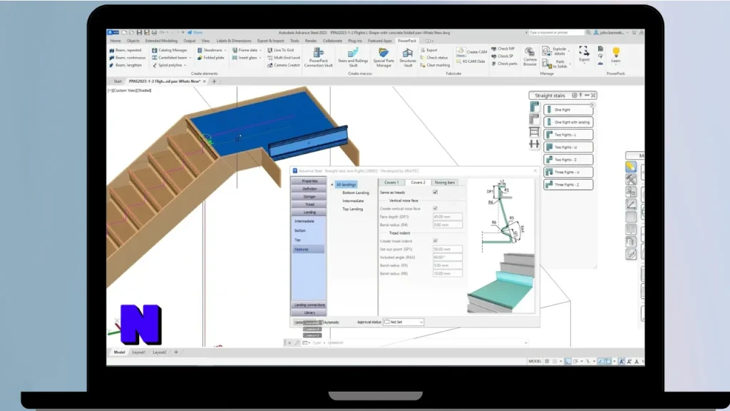 Graitec Advance PowerPack For Autodesk Advance Steel Download Full Terbaru Version