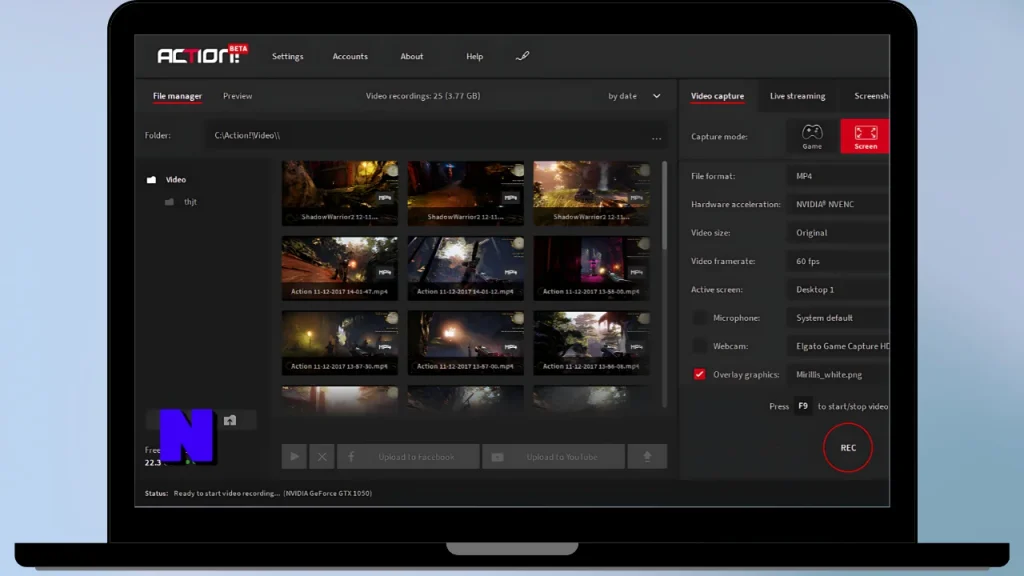 Mirillis Action! Gratis Download Full Terbaru Version Poratble And Multilingual