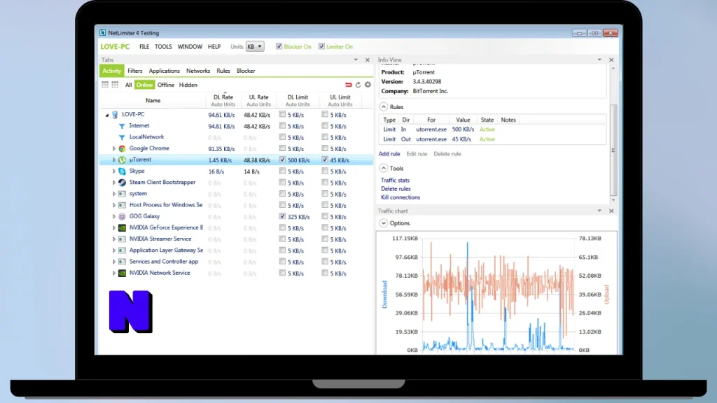 NetLimiter Download Full Terbaru Version Poratble And Multilingual