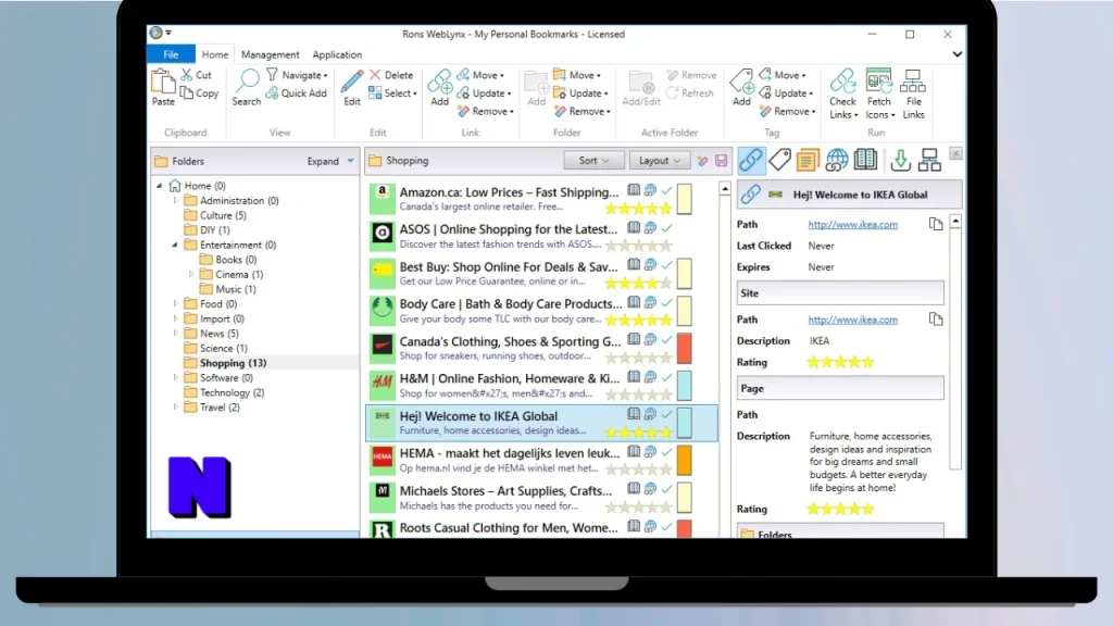 Rons WebLynx Pro Gratis Download Full Terbaru Version