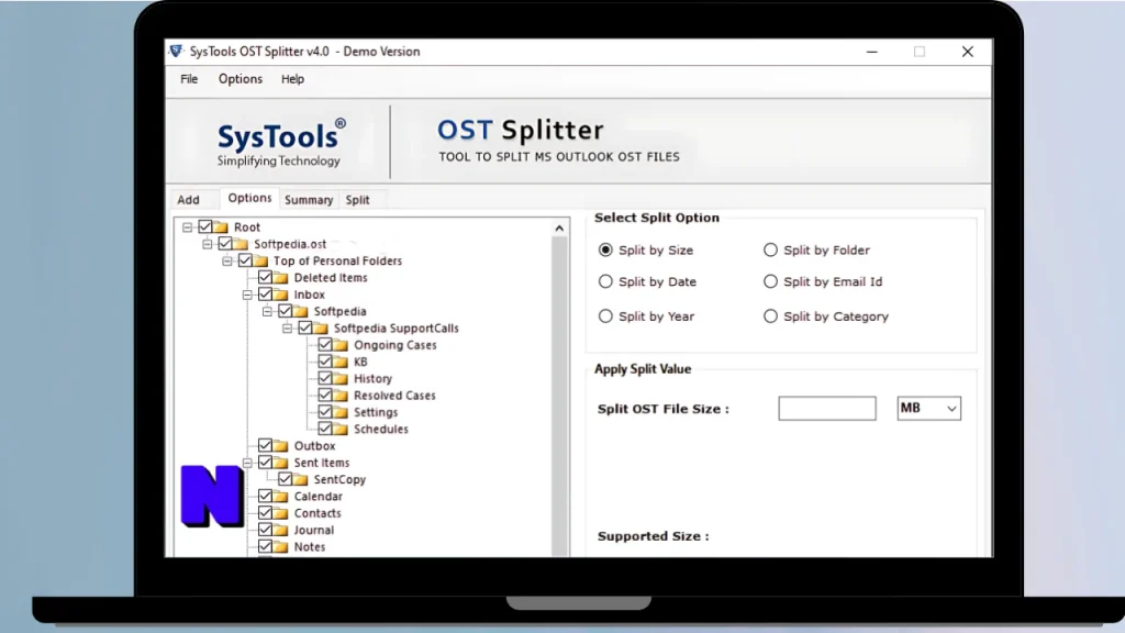 SysTools OST Splitter Download Full Terbaru Version