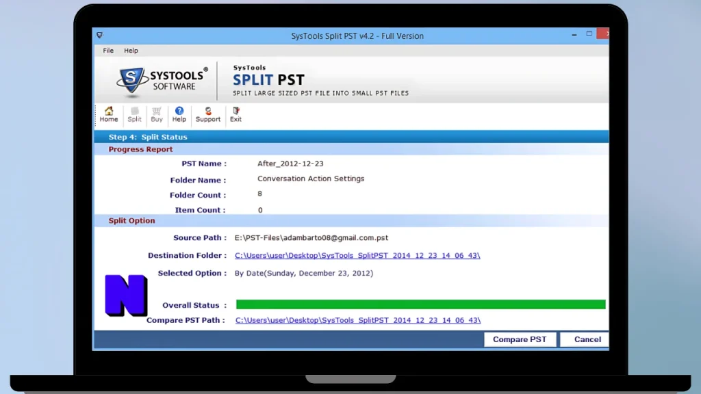 SysTools OST Splitter Gratis Download Full Terbaru Version Poratble And Multilingual