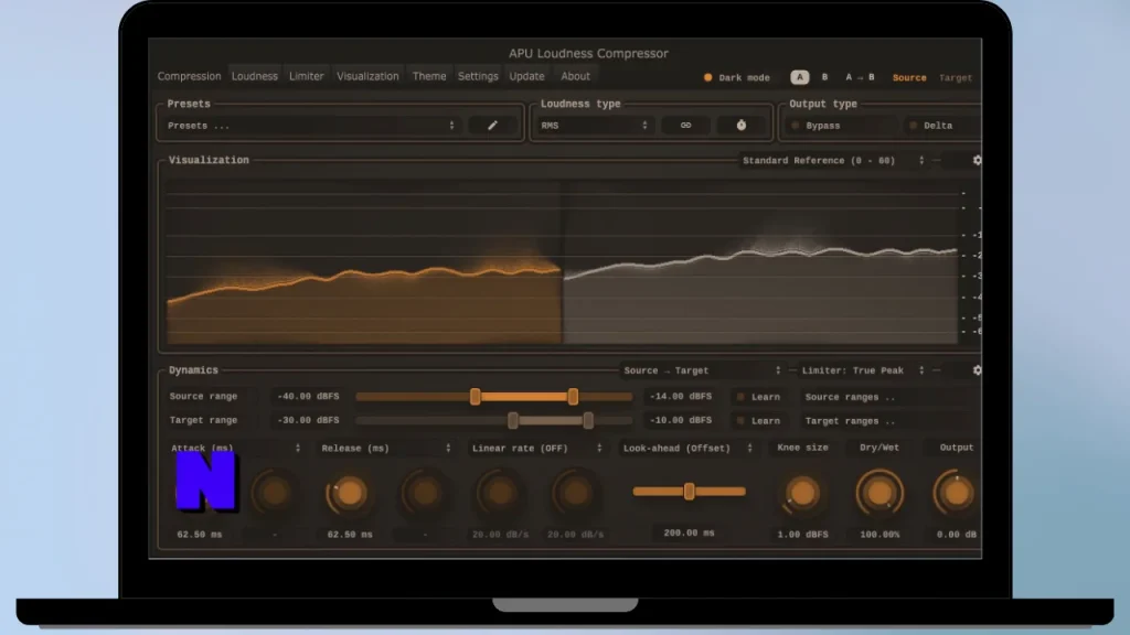 YAPU Software APU Loudness Compressor Gratis Download Full Terbaru Version Poratble And Multilingual