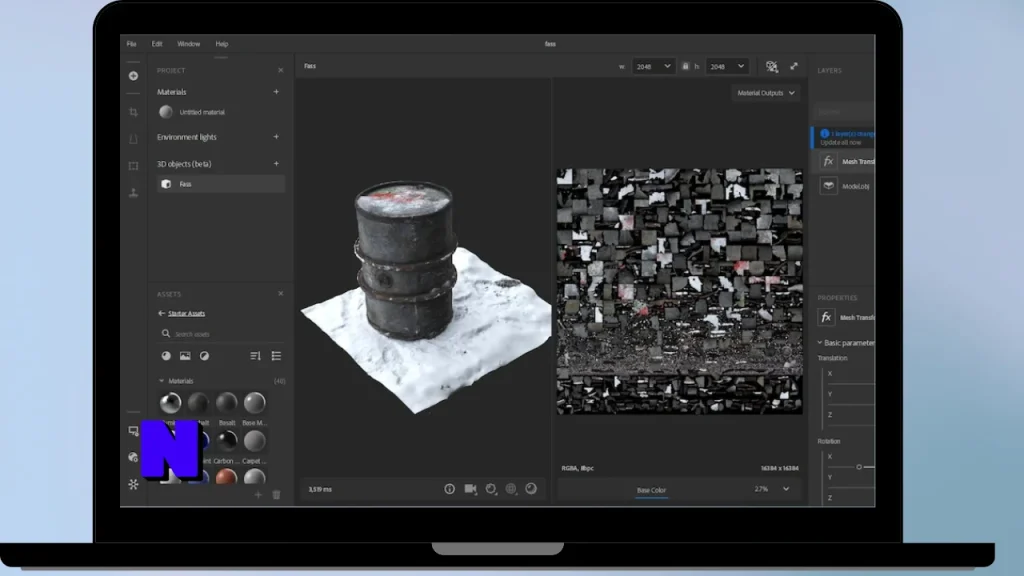 Adobe Substance 3D Sampler Download Full Terbaru Version Poratble And Multilingual