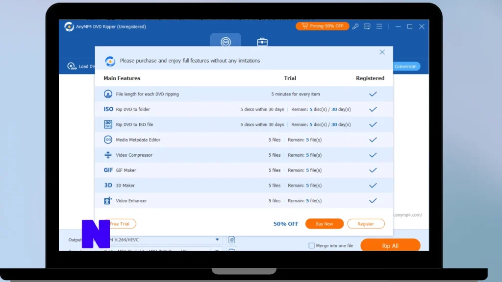 AnyMP4 DVD Creator Download Full Terbaru Version Poratble And Multilingual