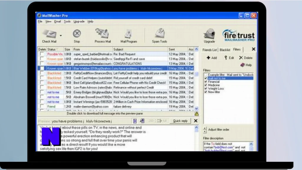 Firetrust MailWasher Pro Download Full Terbaru Version