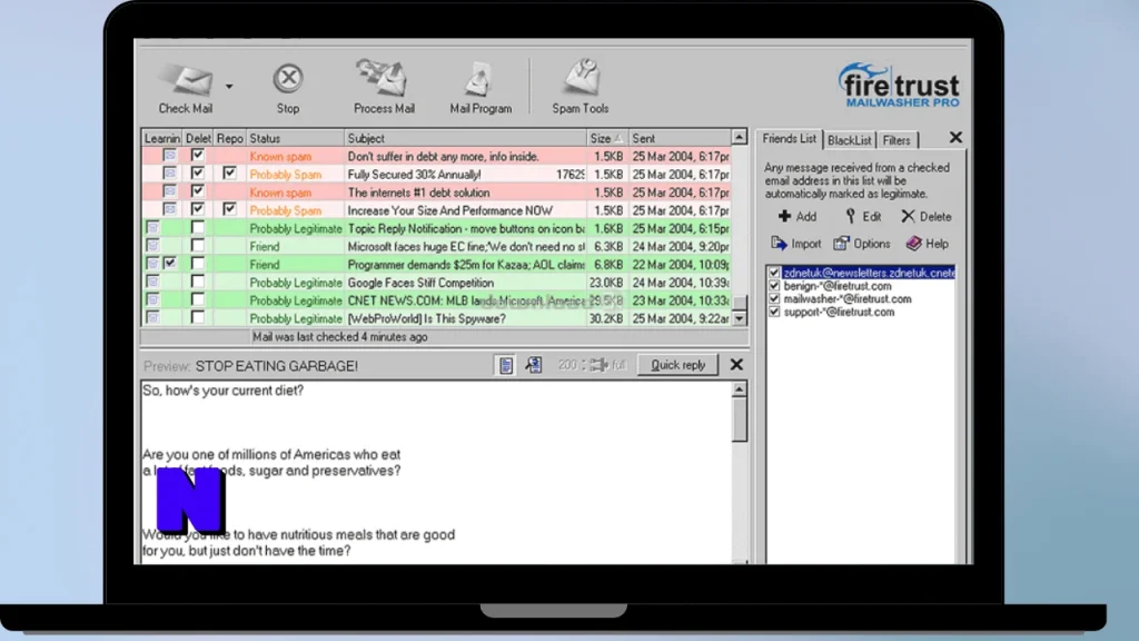 Firetrust MailWasher Pro Download Full Terbaru Version Poratble And Multilingual
