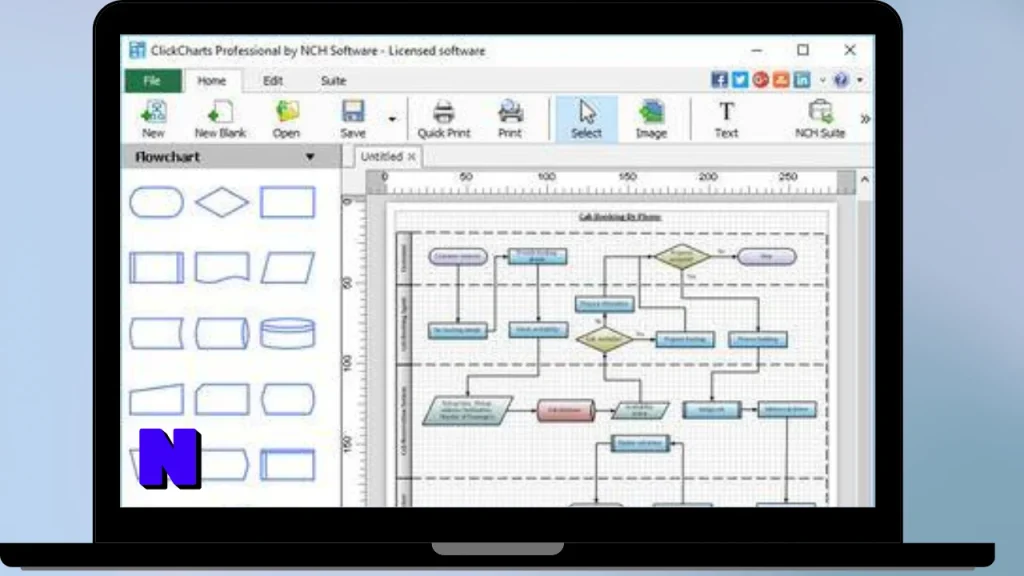 NCH ClickCharts Pror Download Full Terbaru Version