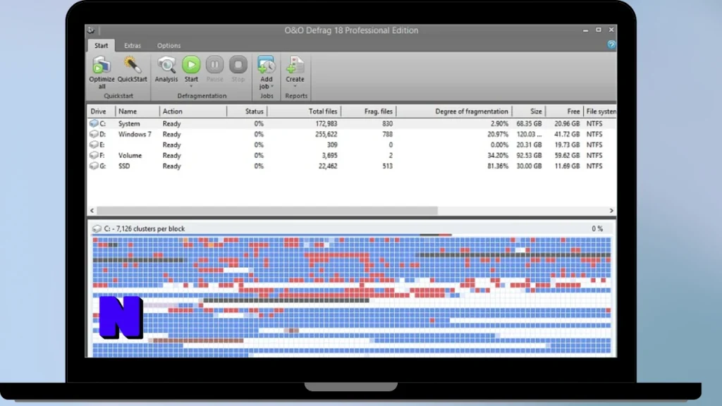 O&O Defrag Professional Download Full Terbaru Version Poratble And Multilingual