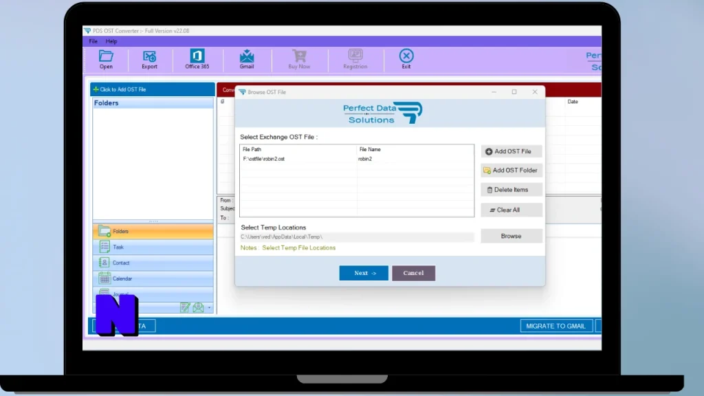 PDS OST to PST Converter Download Full Terbaru Version Poratble And Multilingual