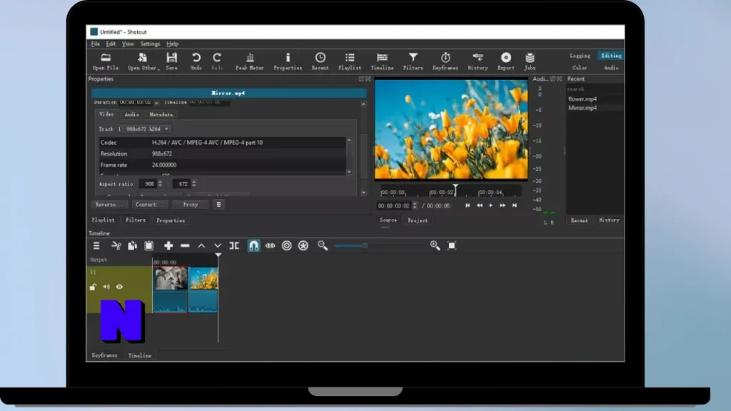ShotCut Download Full Terbaru Version Poratble And Multilingual