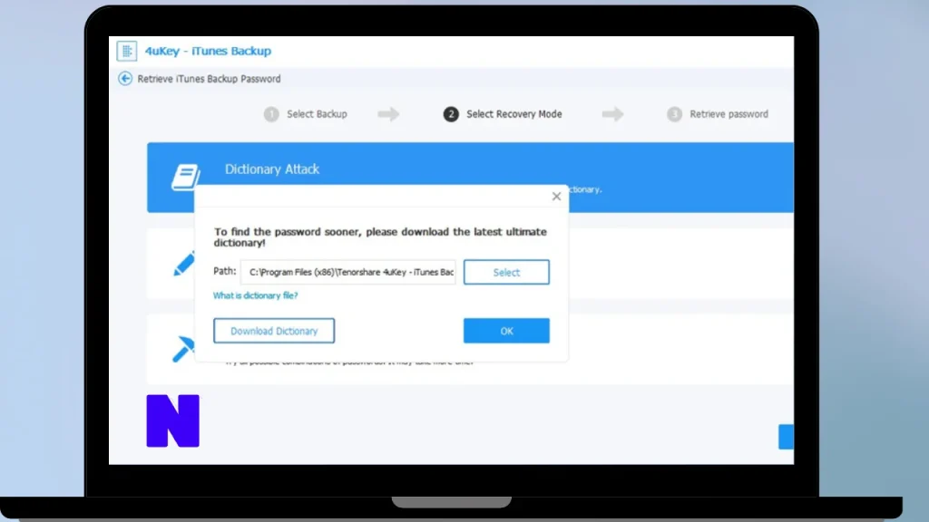Tenorshare 4uKey iTunes Backup Download Full Terbaru Version
