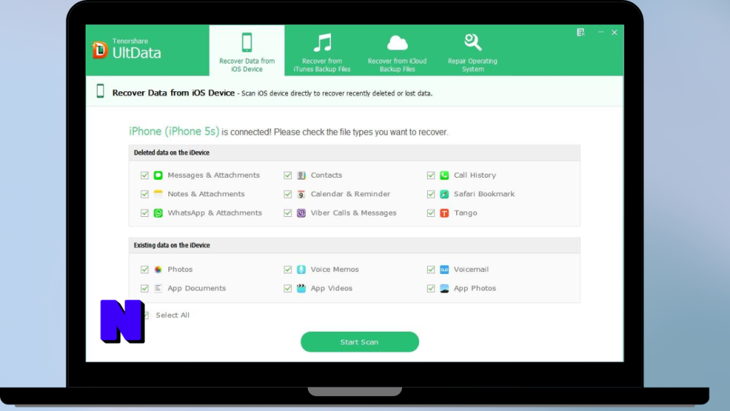 Tenorshare UltData for iPhone Download Full Terbaru Version Poratble And Multilingual