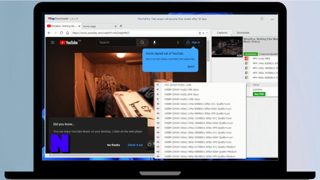 VCap Downloader Pro Download Full Terbaru Version