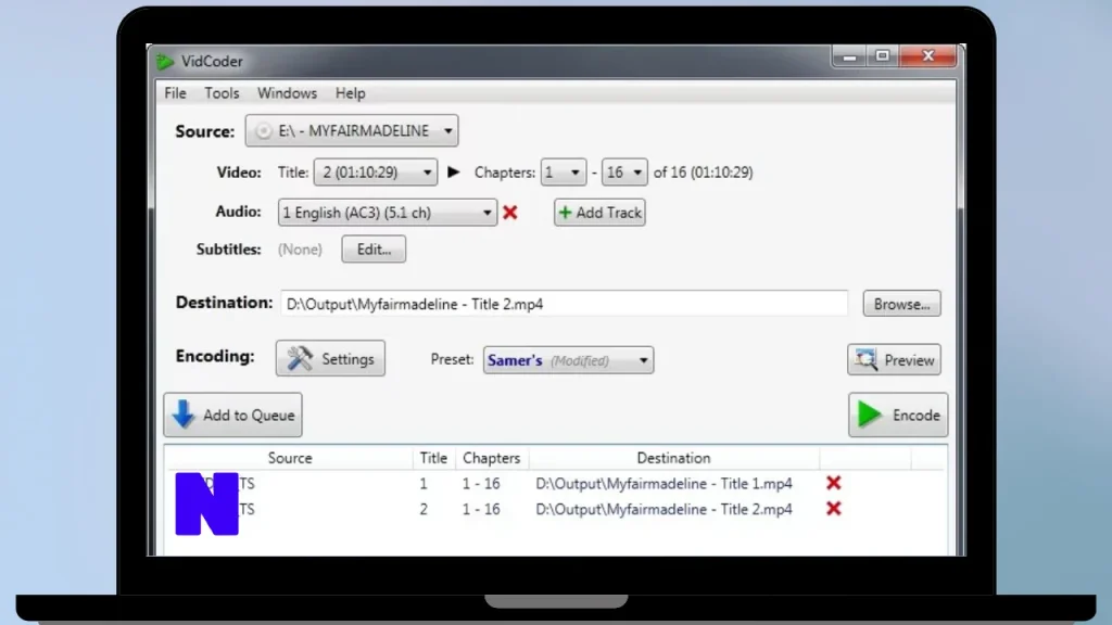 VidCoder Download Full Terbaru Version