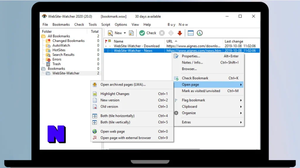 VovSoft Website Watcher Download Full Terbaru Version