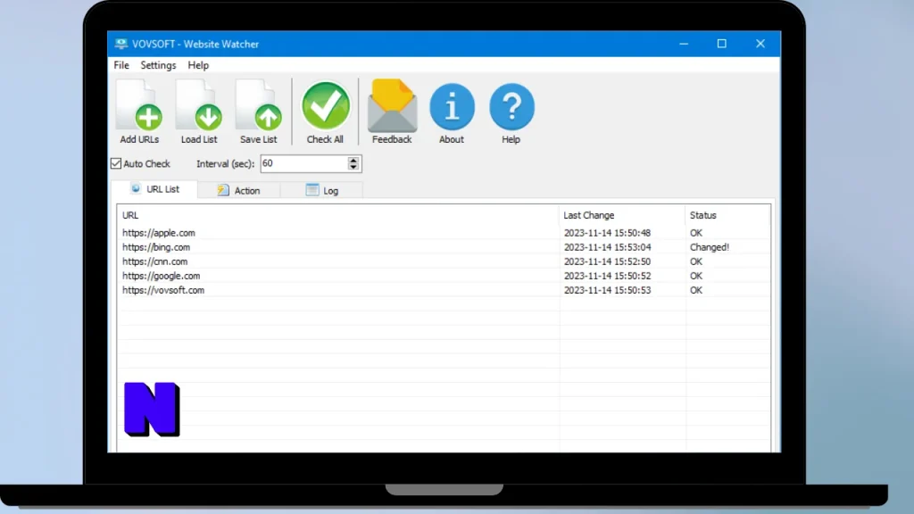 VovSoft Website Watcher Download Full Terbaru Version Poratble And Multilingual