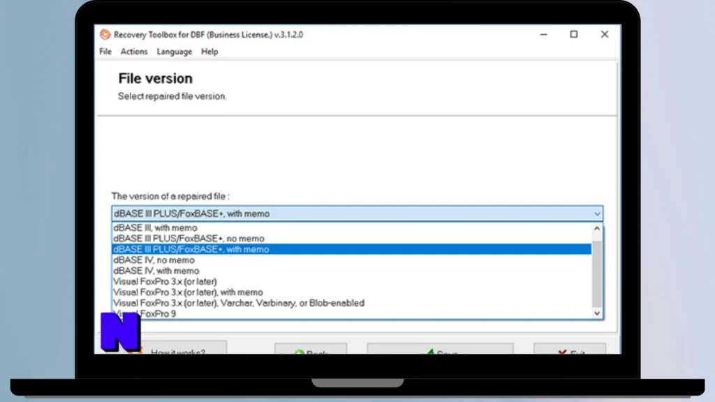 DBF Recovery Gratis Download Full Terbaru Version