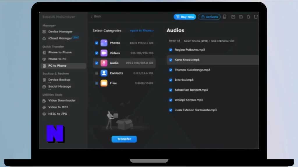 EaseUS MobiMover Pro Tech Download Full Terbaru Version