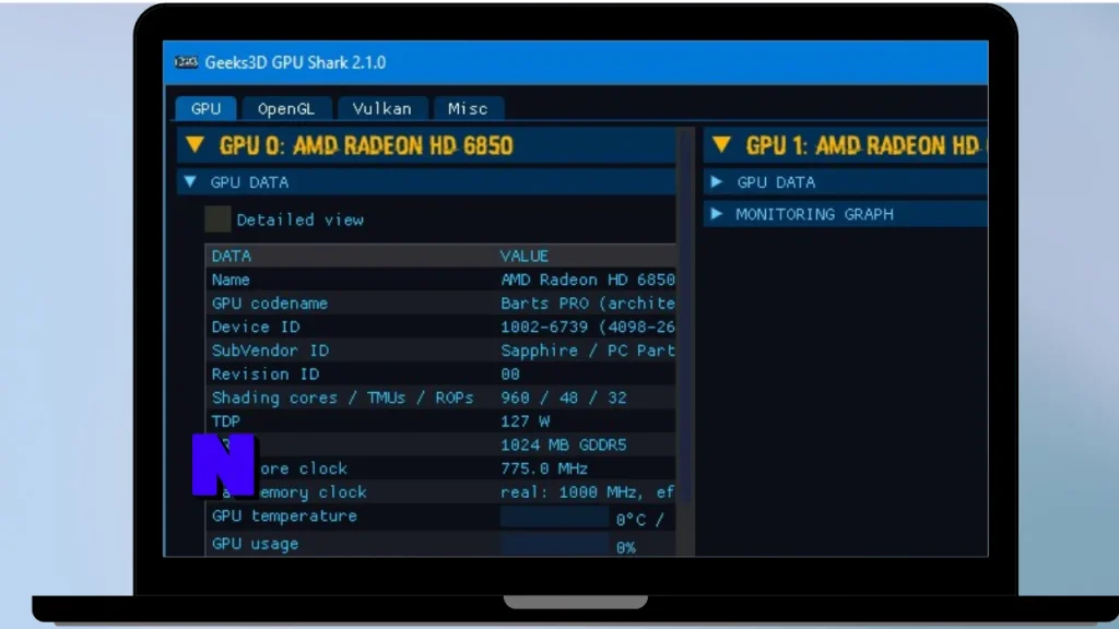 GPU Shark II Download Full Terbaru Version Poratble And Multilingual