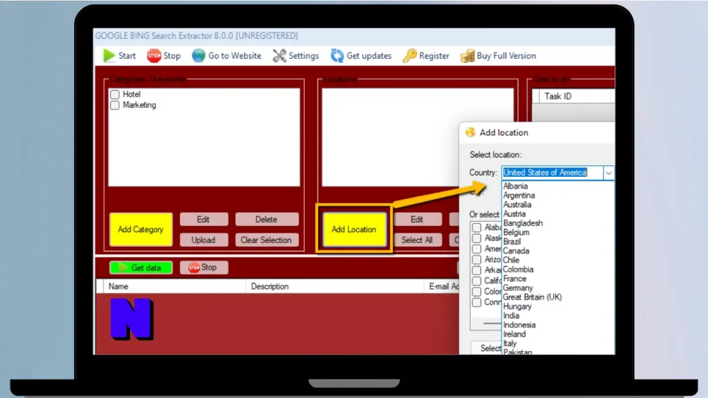 Google Bing Search Extractor Pro Download Full Terbaru Version