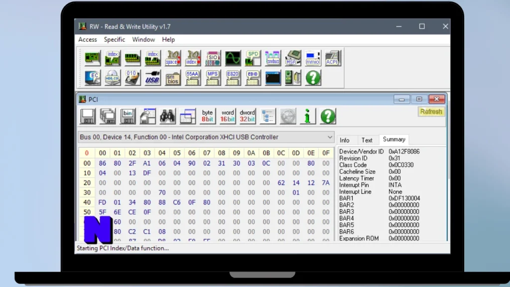 HE - Hardware Read & Write Utility Gratis Download Full Terbaru Version Poratble And Multilingual