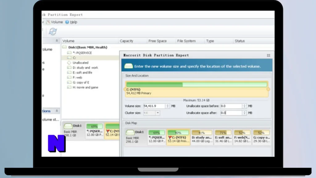 Macrorit Partition Extender Gratis Download Full Terbaru Version