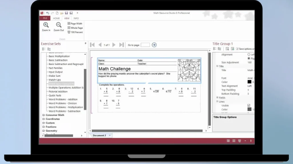 Math Resource Studio Enterprise Gratis Download Full Terbaru Version Poratble And Multilingual (1)