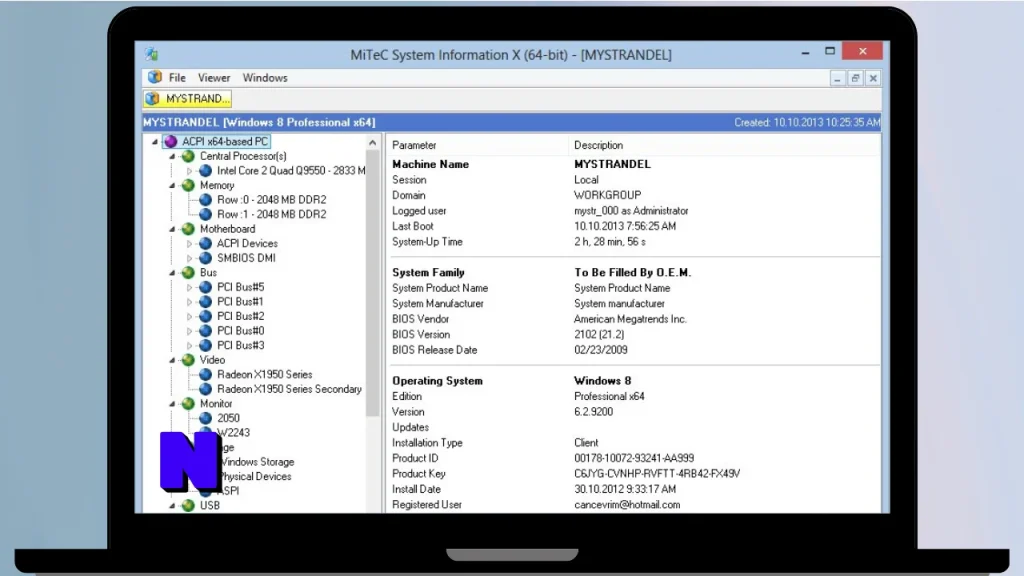 MiTeC System Information X Download Full Terbaru Version