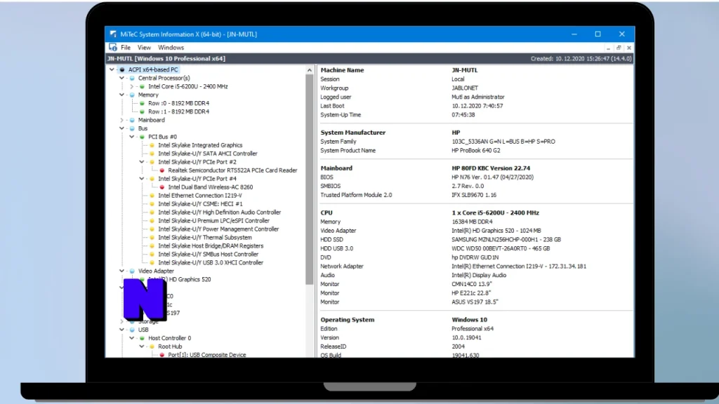 MiTeC System Information X Download Full Terbaru Version Poratble And Multilingual