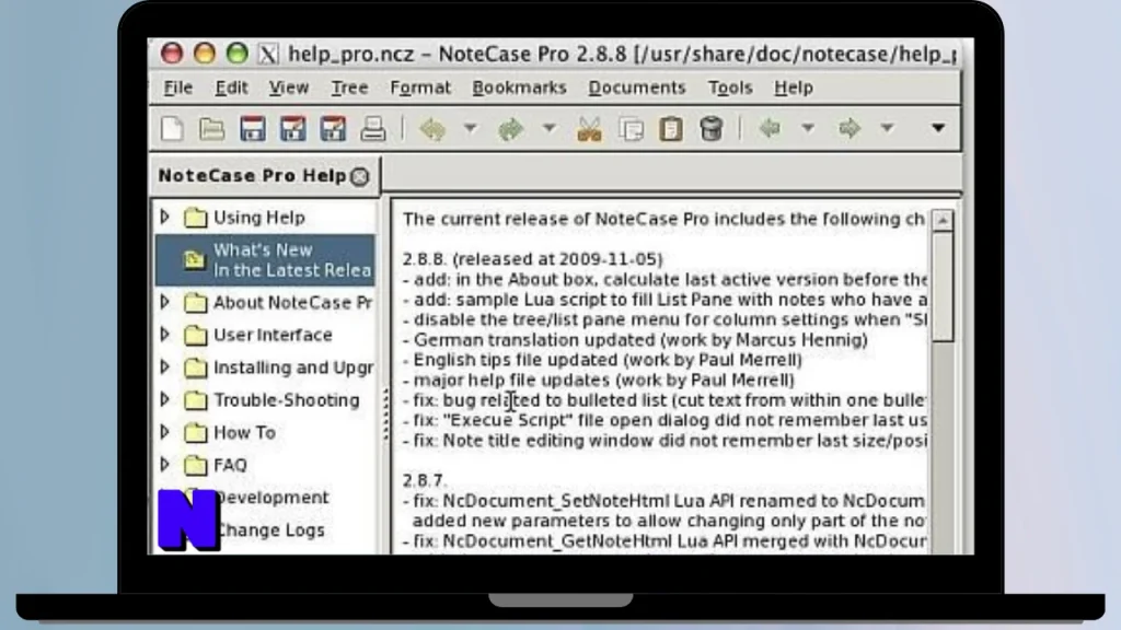 NoteCase Pro Gratis Download Full Terbaru Version