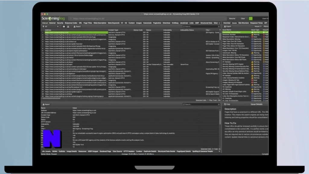 Screaming Frog SEO Spider Download Full Terbaru Version