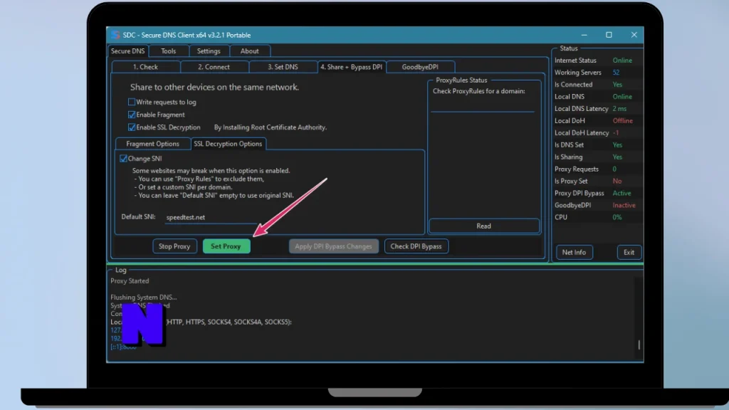 SecretDNS Download Full Terbaru Version Poratble And Multilingual