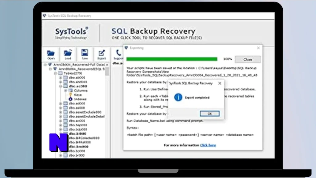 SysTools SQL Server Recovery Manager Download Full Terbaru Version