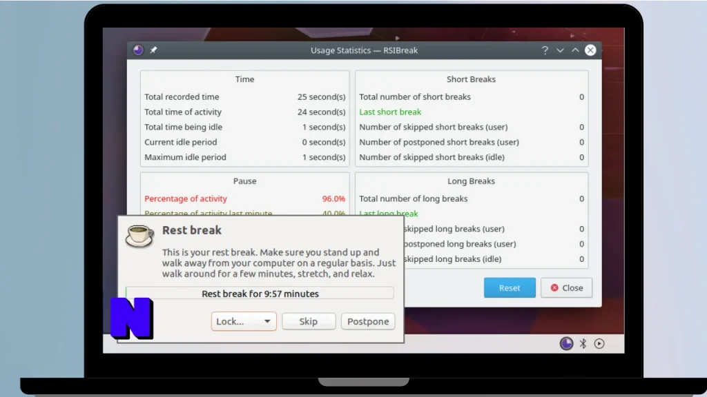 VovSoft Health Break Reminder Download Full Terbaru Version