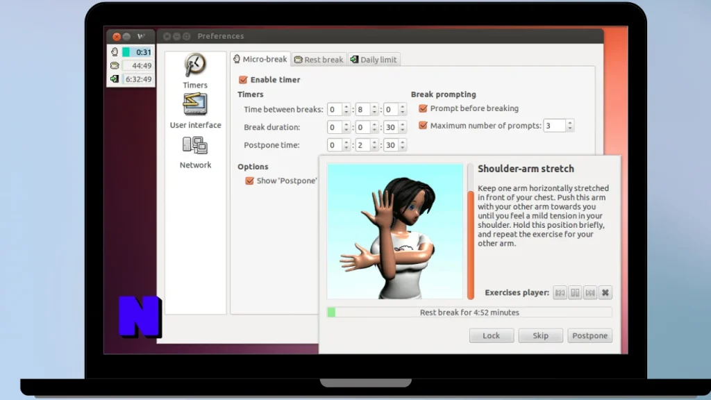 VovSoft Health Break Reminder Download Full Terbaru Version Poratble And Multilingual