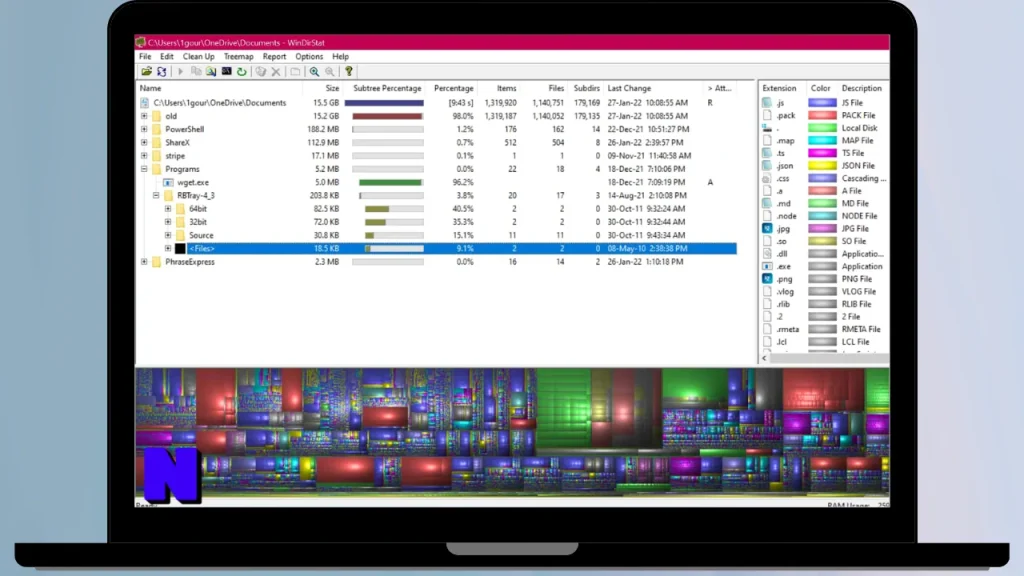 WinDirStat Gratis Download Full Terbaru Version