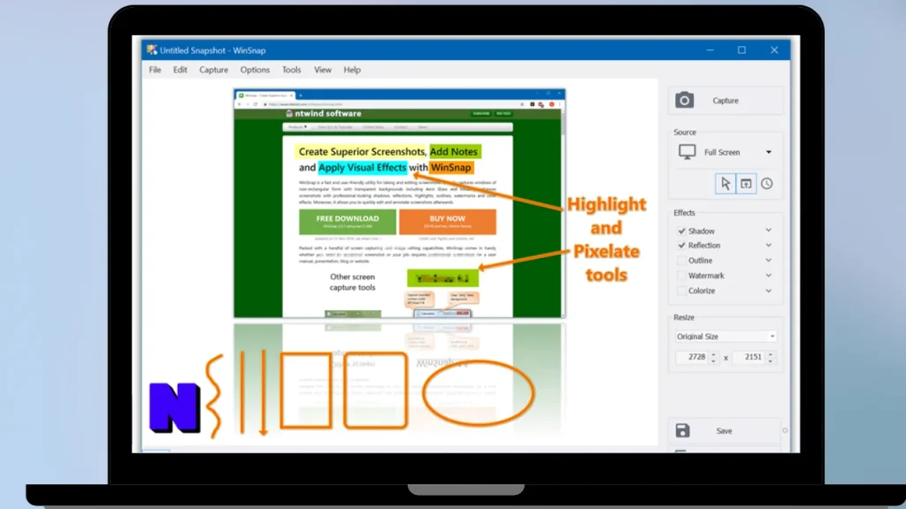 WinSnap Gratis Download Full Terbaru Version Poratble And Multilingual