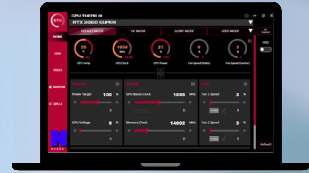 ASUS GPU Tweak III Gratis Download Full Terbaru Version Poratble And Multilingual