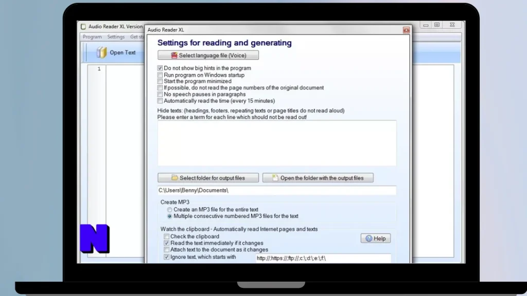 Audio Reader XL Gratis Download Full Terbaru Version