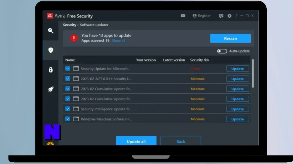 Avira Software Updater Gratis Download Full Terbaru Version