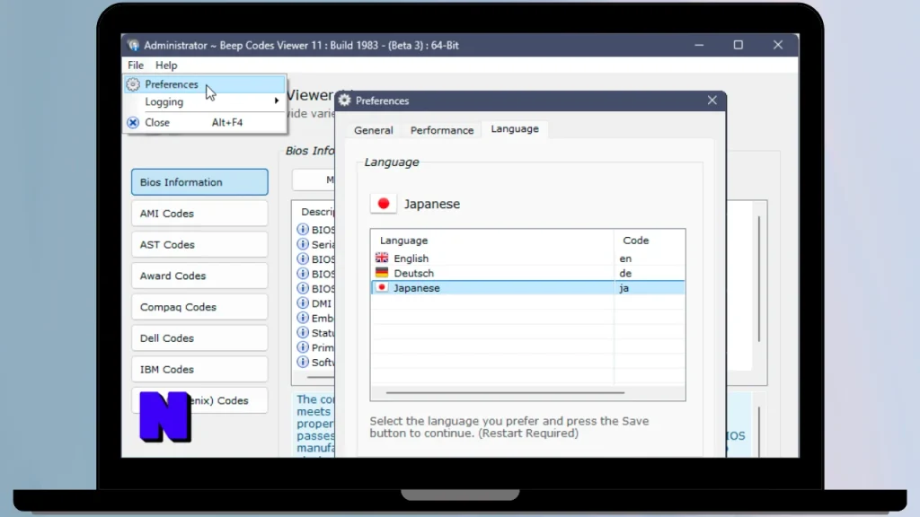 BIOS Beep Codes Viewer Gratis Download Full Terbaru Version