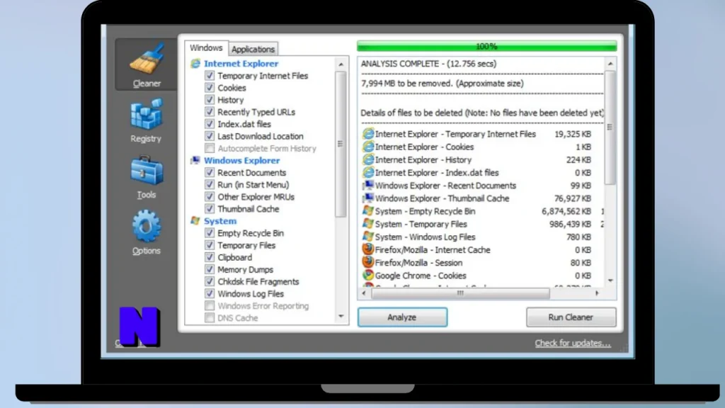 CCleaner Slim Gratis Download Full Terbaru Version Poratble And Multilingual