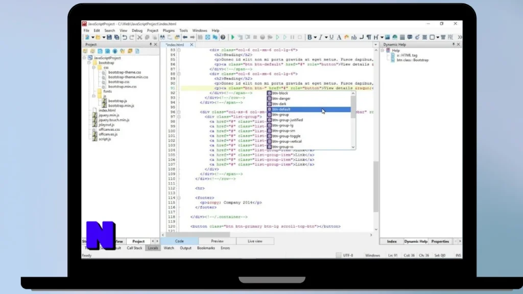 CodeLobster IDE Professional Gratis Download Full Terbaru Version Poratble And Multilingual