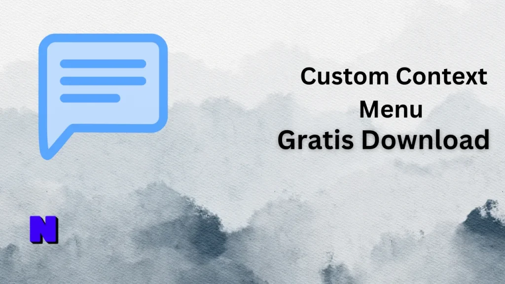 Custom Context Menu Gratis Download
